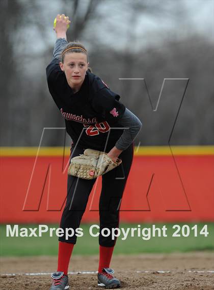 Thumbnail 2 in Wauwatosa East vs. Divine Savior Holy Angels photogallery.