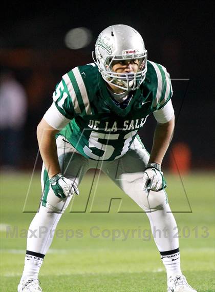 Thumbnail 3 in De La Salle vs. Folsom (CIF NorCal Regional Open Division Final) photogallery.