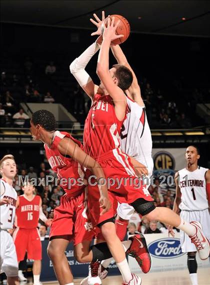 Thumbnail 3 in Mater Dei @ Centennial (CIF SS D1AA Playoffs) photogallery.