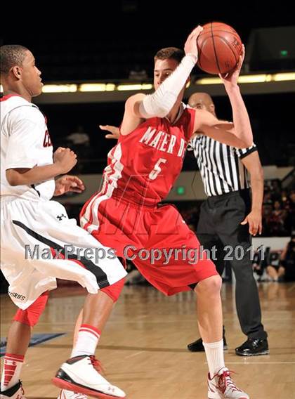 Thumbnail 2 in Mater Dei @ Centennial (CIF SS D1AA Playoffs) photogallery.