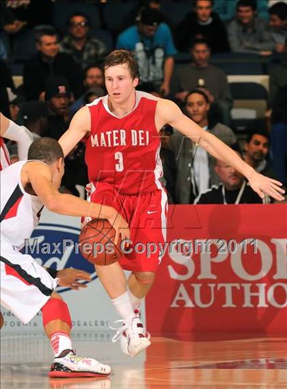 Thumbnail 1 in Mater Dei @ Centennial (CIF SS D1AA Playoffs) photogallery.