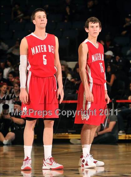 Thumbnail 2 in Mater Dei @ Centennial (CIF SS D1AA Playoffs) photogallery.