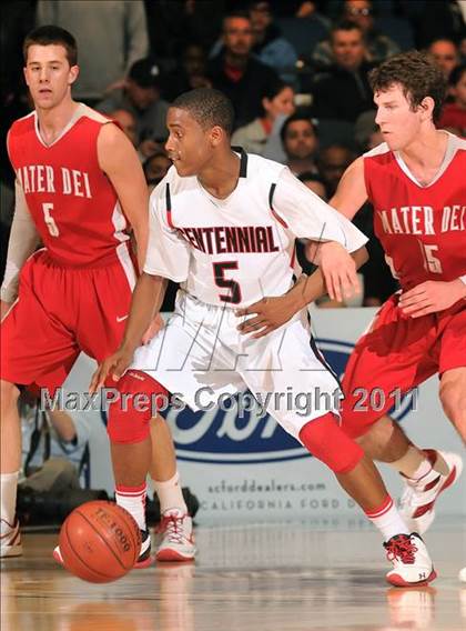 Thumbnail 1 in Mater Dei @ Centennial (CIF SS D1AA Playoffs) photogallery.