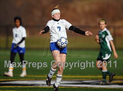 Thumbnail 3 in Chazy vs Smithtown Christian (NYSPHSAA Class D Final) photogallery.