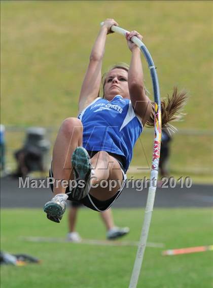 Thumbnail 2 in West Johnston (Greater Neuse River 4-A Conference Track and Field Championships)  photogallery.