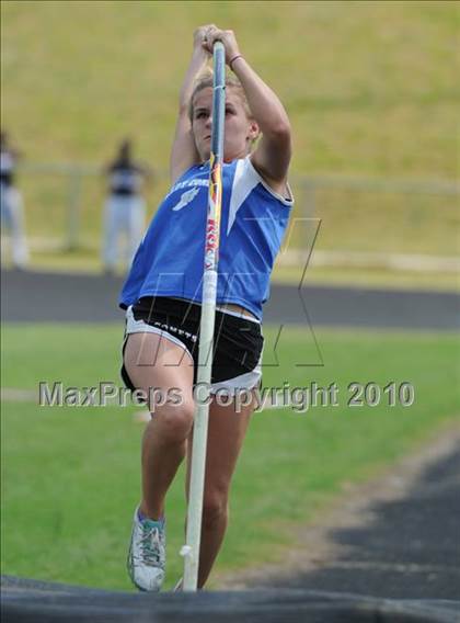 Thumbnail 1 in West Johnston (Greater Neuse River 4-A Conference Track and Field Championships)  photogallery.