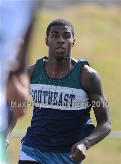 Thumbnail 1 in West Johnston (Greater Neuse River 4-A Conference Track and Field Championships)  photogallery.