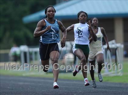 Thumbnail 3 in West Johnston (Greater Neuse River 4-A Conference Track and Field Championships)  photogallery.