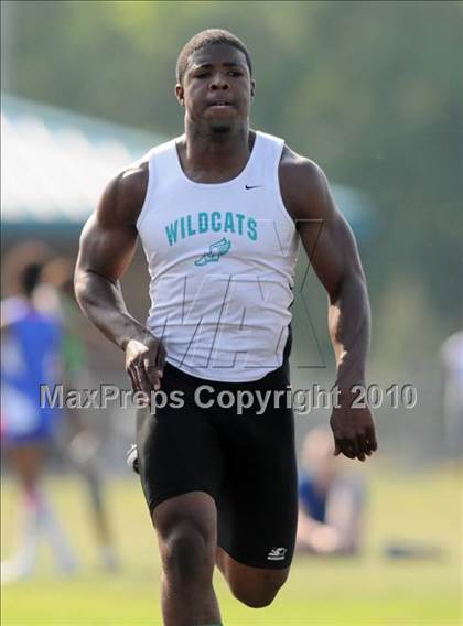 Thumbnail 3 in West Johnston (Greater Neuse River 4-A Conference Track and Field Championships)  photogallery.