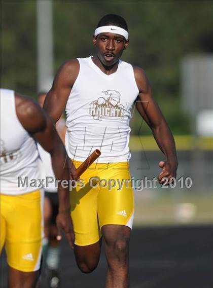 Thumbnail 3 in West Johnston (Greater Neuse River 4-A Conference Track and Field Championships)  photogallery.
