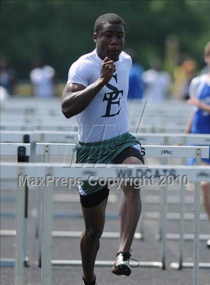 Thumbnail 1 in West Johnston (Greater Neuse River 4-A Conference Track and Field Championships)  photogallery.