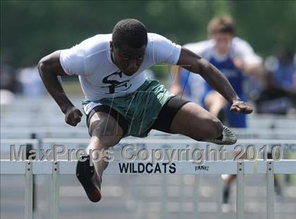 Thumbnail 3 in West Johnston (Greater Neuse River 4-A Conference Track and Field Championships)  photogallery.