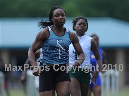 Thumbnail 3 in West Johnston (Greater Neuse River 4-A Conference Track and Field Championships)  photogallery.