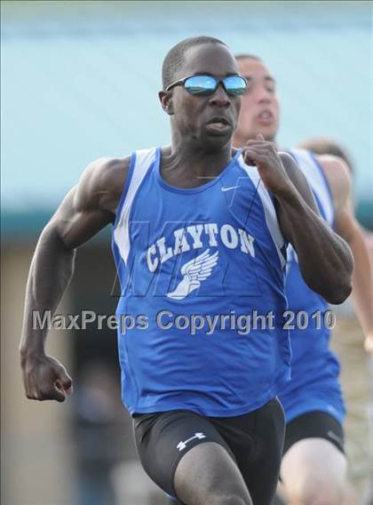 Thumbnail 1 in West Johnston (Greater Neuse River 4-A Conference Track and Field Championships)  photogallery.