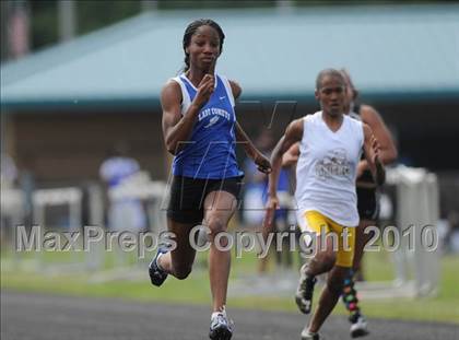 Thumbnail 3 in West Johnston (Greater Neuse River 4-A Conference Track and Field Championships)  photogallery.