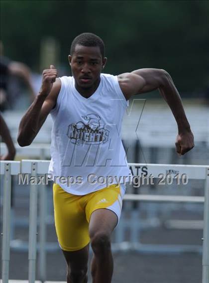 Thumbnail 3 in West Johnston (Greater Neuse River 4-A Conference Track and Field Championships)  photogallery.