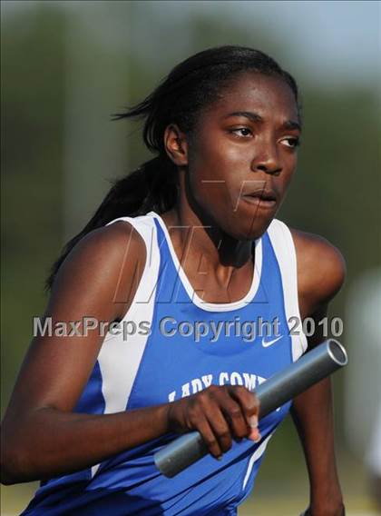 Thumbnail 1 in West Johnston (Greater Neuse River 4-A Conference Track and Field Championships)  photogallery.