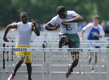 Thumbnail 2 in West Johnston (Greater Neuse River 4-A Conference Track and Field Championships)  photogallery.