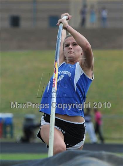 Thumbnail 3 in West Johnston (Greater Neuse River 4-A Conference Track and Field Championships)  photogallery.