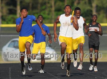 Thumbnail 2 in West Johnston (Greater Neuse River 4-A Conference Track and Field Championships)  photogallery.