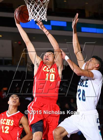 Thumbnail 3 in Cathedral Catholic vs. Juan Diego Catholic (Tarkanian Classic) photogallery.