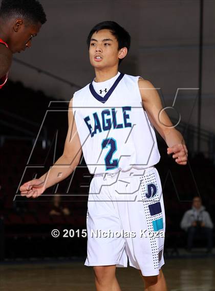 Thumbnail 2 in Cathedral Catholic vs. Juan Diego Catholic (Tarkanian Classic) photogallery.