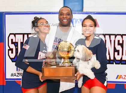 Thumbnail 3 in Scottsdale Christian Academy vs. Thatcher (AIA 2A Final - Awards) photogallery.