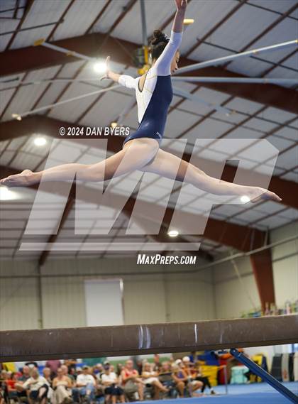 Thumbnail 2 in Loveland, Thornton vs Poudre School District (Timberline Gymnastics) photogallery.