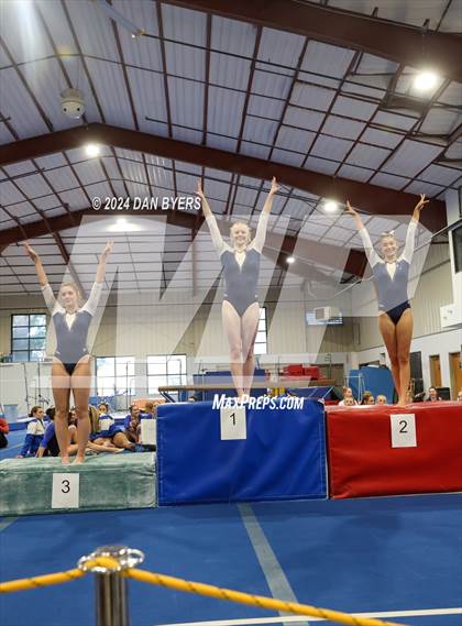 Thumbnail 1 in Loveland, Thornton vs Poudre School District (Timberline Gymnastics) photogallery.