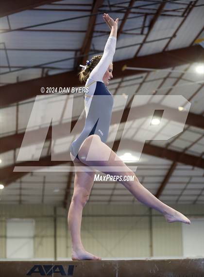 Thumbnail 1 in Loveland, Thornton vs Poudre School District (Timberline Gymnastics) photogallery.