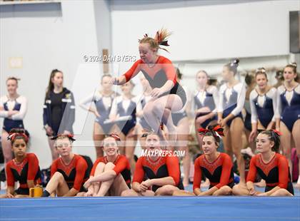 Thumbnail 2 in Loveland, Thornton vs Poudre School District (Timberline Gymnastics) photogallery.