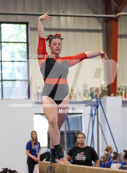 Thumbnail 2 in Loveland, Thornton vs Poudre School District (Timberline Gymnastics) photogallery.