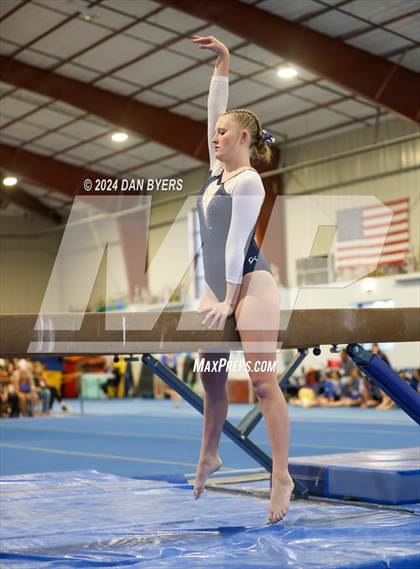 Thumbnail 1 in Loveland, Thornton vs Poudre School District (Timberline Gymnastics) photogallery.