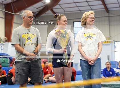 Thumbnail 2 in Loveland, Thornton vs Poudre School District (Timberline Gymnastics) photogallery.