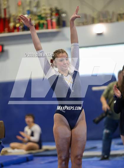 Thumbnail 3 in Loveland, Thornton vs Poudre School District (Timberline Gymnastics) photogallery.