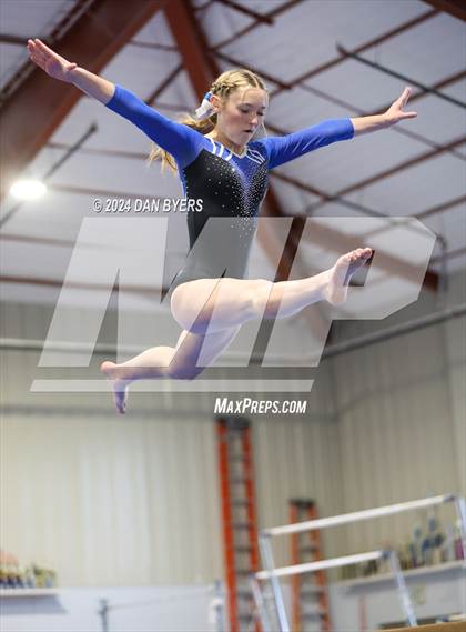Thumbnail 1 in Loveland, Thornton vs Poudre School District (Timberline Gymnastics) photogallery.