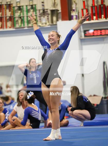 Thumbnail 3 in Loveland, Thornton vs Poudre School District (Timberline Gymnastics) photogallery.