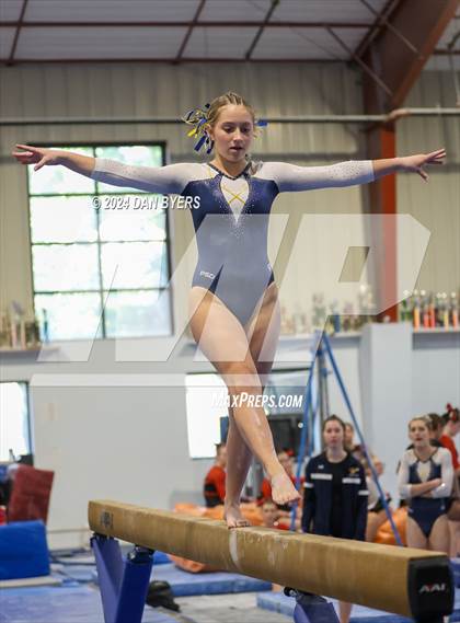Thumbnail 3 in Loveland, Thornton vs Poudre School District (Timberline Gymnastics) photogallery.