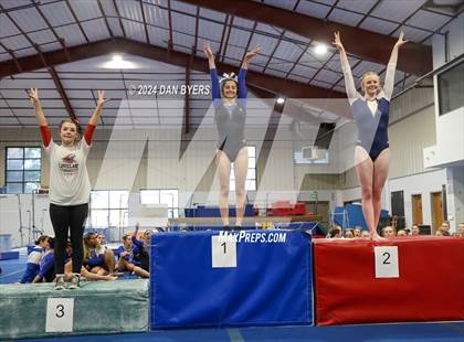 Thumbnail 3 in Loveland, Thornton vs Poudre School District (Timberline Gymnastics) photogallery.