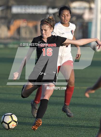 Thumbnail 1 in Cornerstone Christian vs San Clemente (Mater Dei Premier Invitational) photogallery.