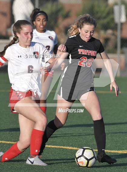 Thumbnail 2 in Cornerstone Christian vs San Clemente (Mater Dei Premier Invitational) photogallery.