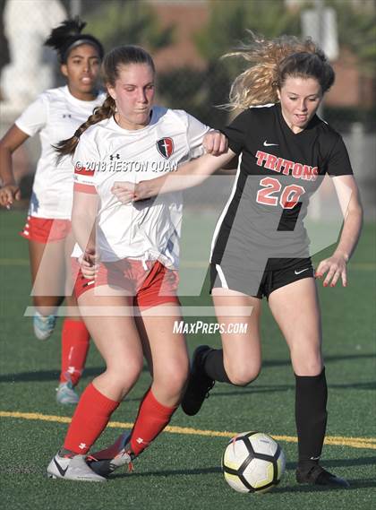 Thumbnail 3 in Cornerstone Christian vs San Clemente (Mater Dei Premier Invitational) photogallery.