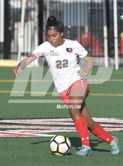 Thumbnail 1 in Cornerstone Christian vs San Clemente (Mater Dei Premier Invitational) photogallery.