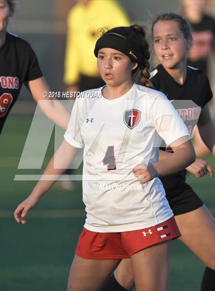 Thumbnail 1 in Cornerstone Christian vs San Clemente (Mater Dei Premier Invitational) photogallery.