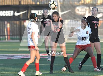 Thumbnail 1 in Cornerstone Christian vs San Clemente (Mater Dei Premier Invitational) photogallery.
