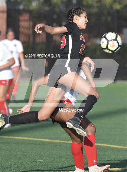 Thumbnail 1 in Cornerstone Christian vs San Clemente (Mater Dei Premier Invitational) photogallery.