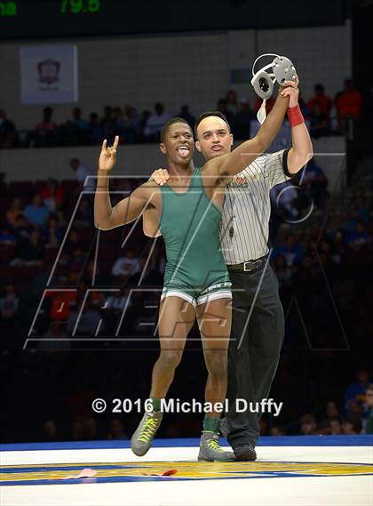 Thumbnail 3 in CIF State Boys Wrestling Championships (Finals) photogallery.