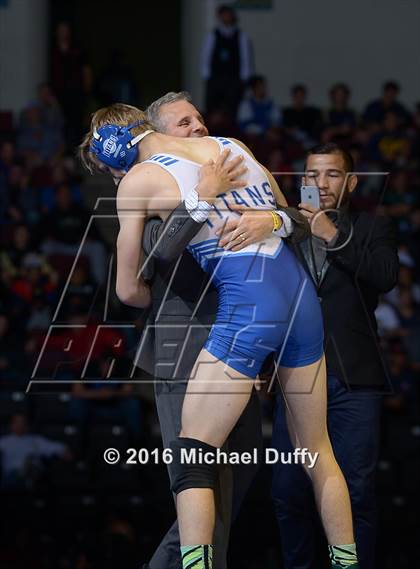 Thumbnail 3 in CIF State Boys Wrestling Championships (Finals) photogallery.