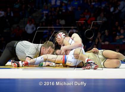 Thumbnail 1 in CIF State Boys Wrestling Championships (Finals) photogallery.