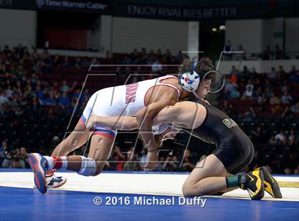Thumbnail 2 in CIF State Boys Wrestling Championships (Finals) photogallery.